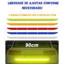 Adesivo Refletivo de segurança  Anti-Colisão
