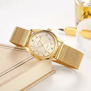Relógio Wwoor Elegant Feminino Aço