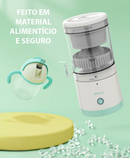 Mini Espremedor de Frutas Automático.
