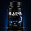 Melatonina Premium com Vitamina B6 B12 Original Triptofano Sabor Maracujá Pote Para 02 Meses 1000mg