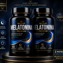 Melatonina Premium com Vitamina B6 B12 Original Triptofano Sabor Maracujá Pote Para 02 Meses 1000mg