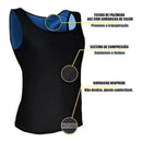 Camiseta Masculina Regata Efeito Sauna - TermoShape