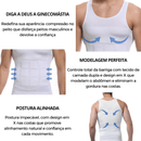 Camiseta Masculina de Compressão Ultrafina Fit Shape Pro®