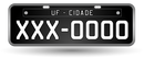Adesivos Numerais do 0 ao 9 Para Placas de Veículos - Anti-Multa