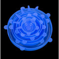 Kit 12 Tampas Silicone Universal Reutilizável