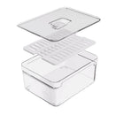 Kit 4 Organizador de Geladeira 3.8L