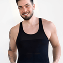 Camiseta Masculina de Compressão Ultrafina Fit Shape Pro®