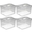 Kit 4 Organizador de Geladeira 3.8L